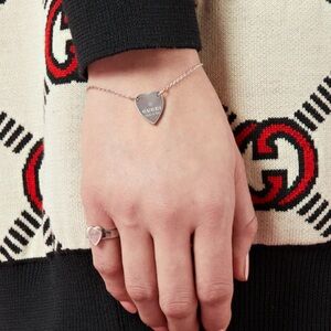 Authentic Gucci Heart bracelet
